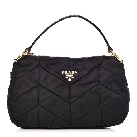 black quilted prada bag|re nylon shoulder bag Prada.